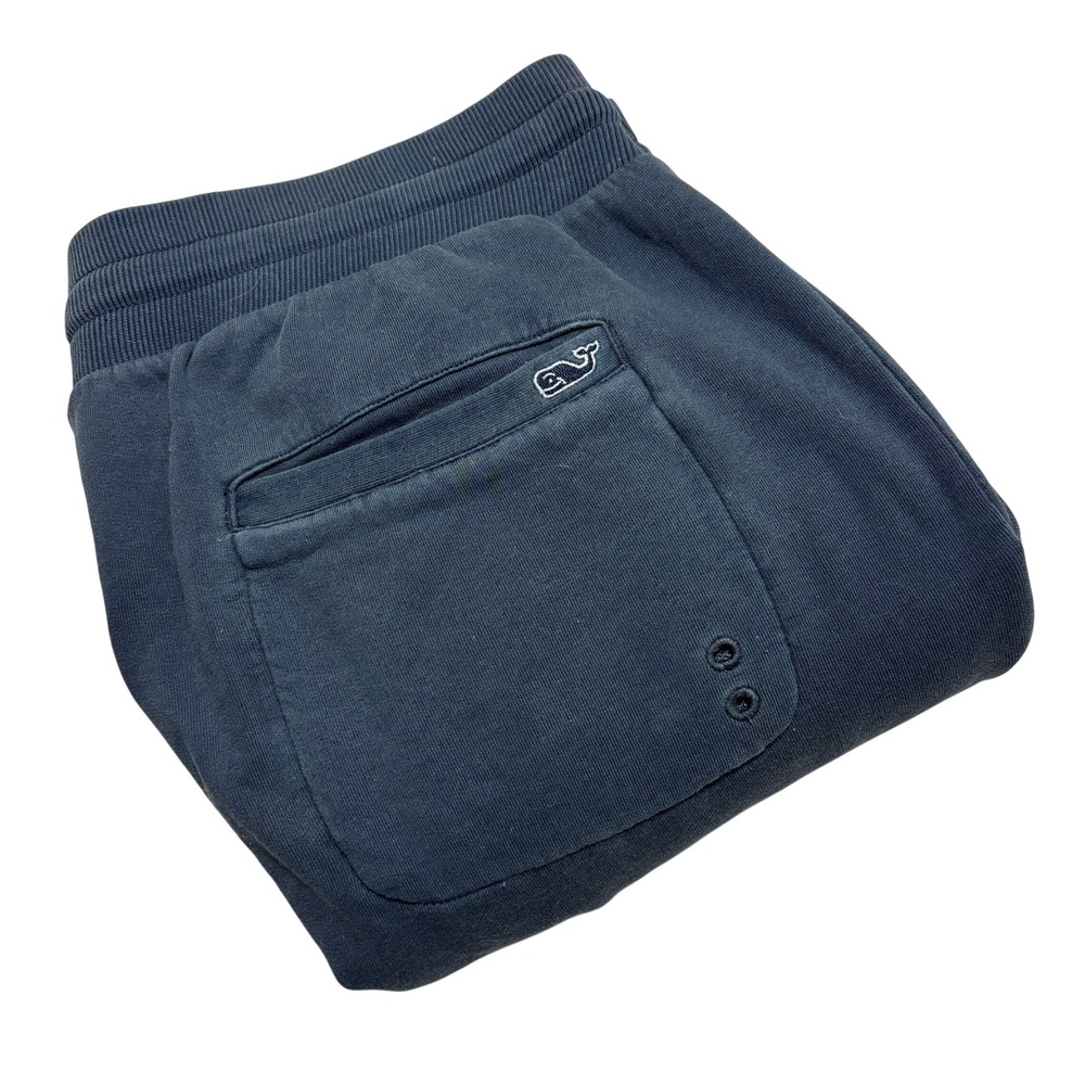 Vineyard Vines Mens Navy Blue Cotton Blend Jogger Sweatpants 1P001166 Size M